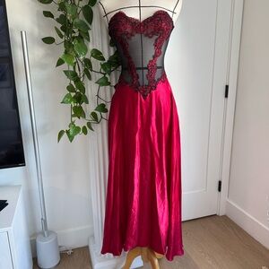 1990’s Victoria’s Secret Whimsygoth Corset Dress 🩸